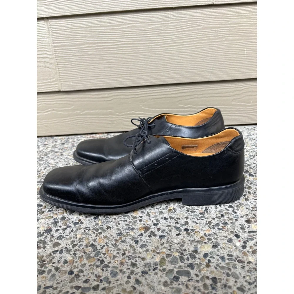 Dr Martens Men's Black Leather Square Toe Oxford‎ Dress Shoes 1C61 Size 11